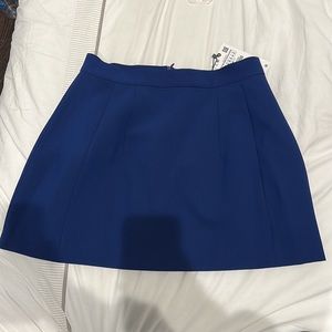 ZARA blue mini skirt